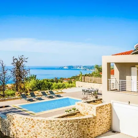 Βίλα Lourdata Sleeps 5 Pool Air Con Wifi Λουρδάτα